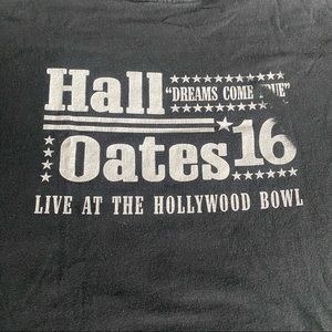 Hall & Oats tour tee size L